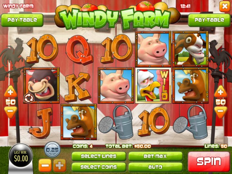 Игровой автомат Windy Farm